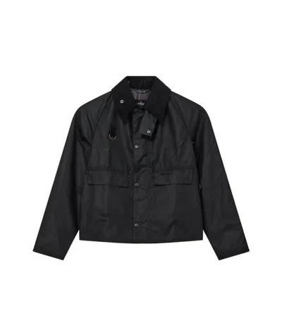 Barbour Long-sleeved Jacket In Black