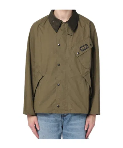 Barbour Long-sleeved Jacket In Green