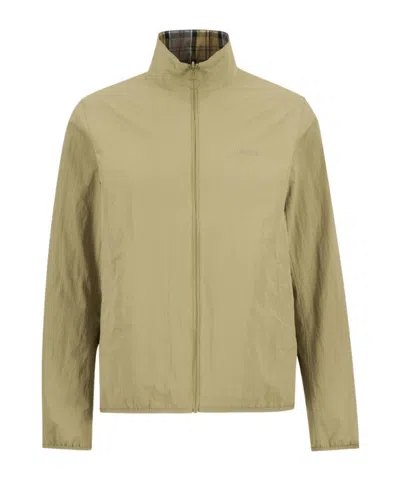 Barbour Long-sleeved Jacket In Green