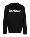 Barbour Long-sleeved Sweater In Black