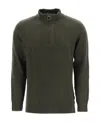 Barbour Long-sleeved Sweater In Green