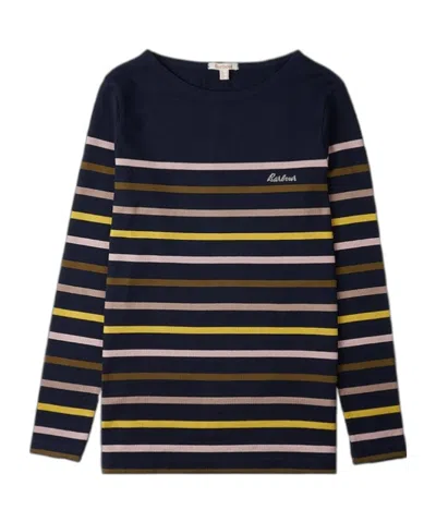Barbour Long-sleeved T-shirt In Black