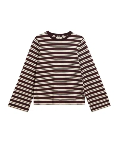 Barbour Long-sleeve T-shirt In Brown