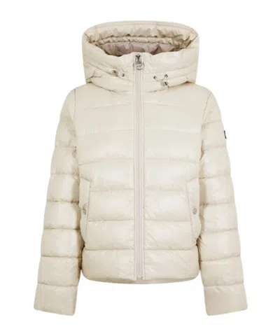 Barbour Long-sleeved Padded Jacket In Neutral