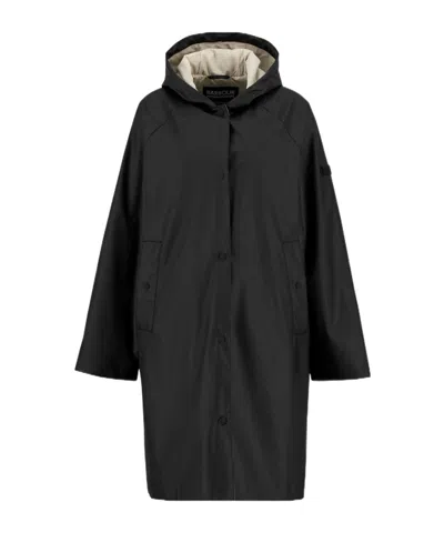 Barbour Long-sleeved Windbreaker In Black