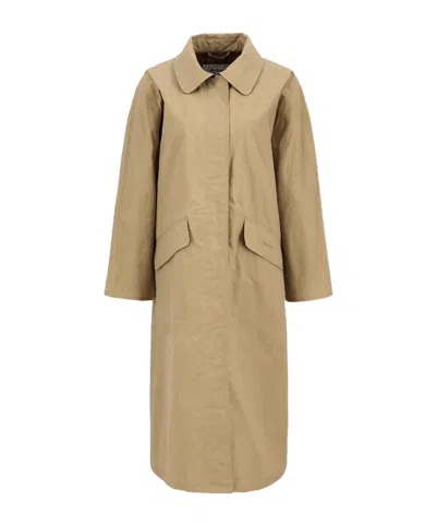 Barbour Long-sleeved Windbreaker In Nude