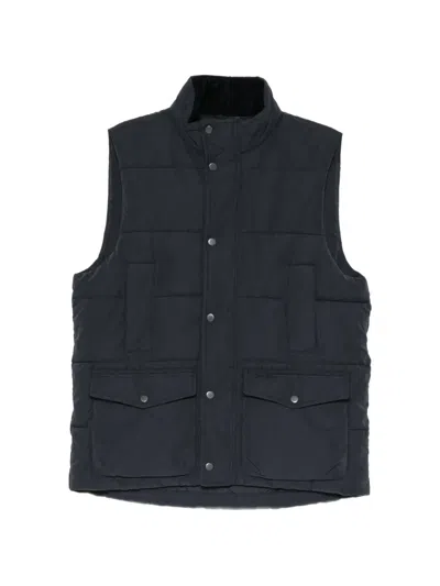 Barbour Lonnen Gilet In Blue