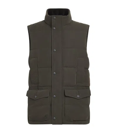 Barbour Lonnen Gilet In Green