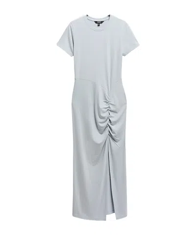 Barbour Loose T-shirt Dress In Gray