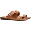 Barbour Louise Slide Sandal In Tan