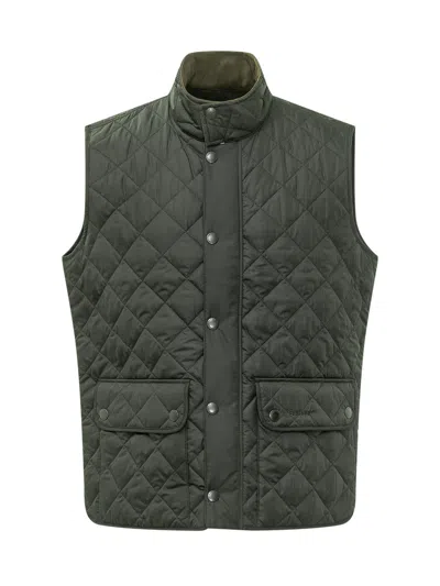 Barbour Lowedale Quilted Gilet Vest In Black