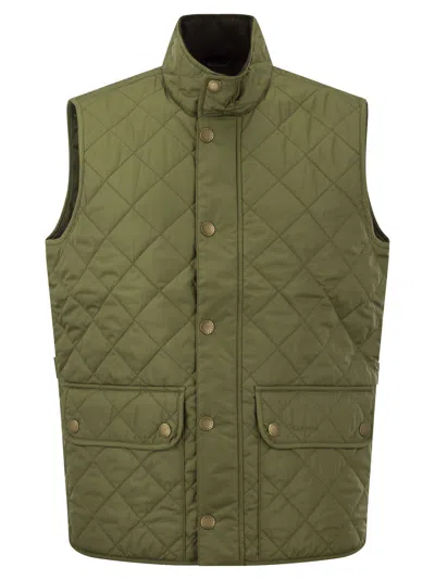 Barbour Lowerdale Padded Bodywarmer In Green