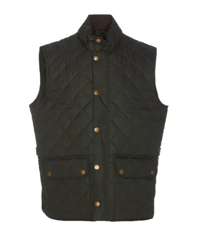 Barbour Lowerdale Quilted Gilet In Sage