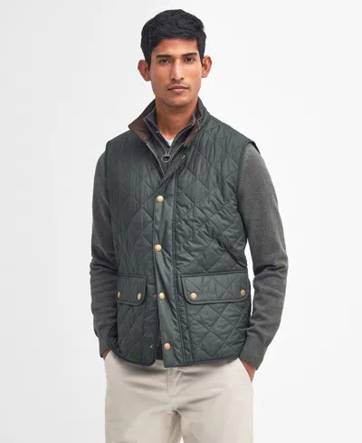 Barbour Lowerdale Quilted Gilet In Sage
