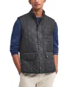 Barbour Modern Quilted Vest Pockets In Black