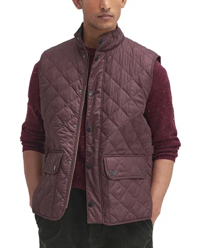 Barbour New Lowerdale Quilted Gilet Vest In Winter Blackberry