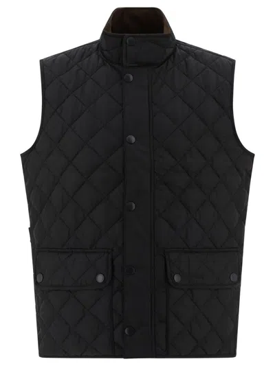 Barbour "lowerdale" Vest Jacket In Black