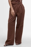 Barbour Lucy Pants In Brown