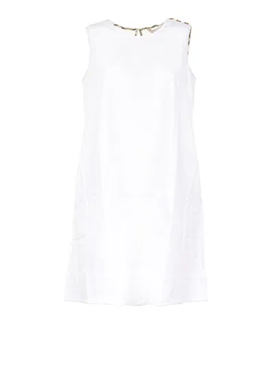 Barbour Lucy Womens Mini Dress In White