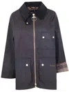 Barbour Long Sleeve Casual Jacket In Black