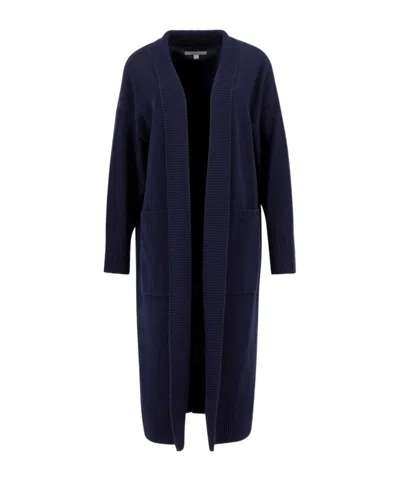 Barbour Luna Cardigan In Blue