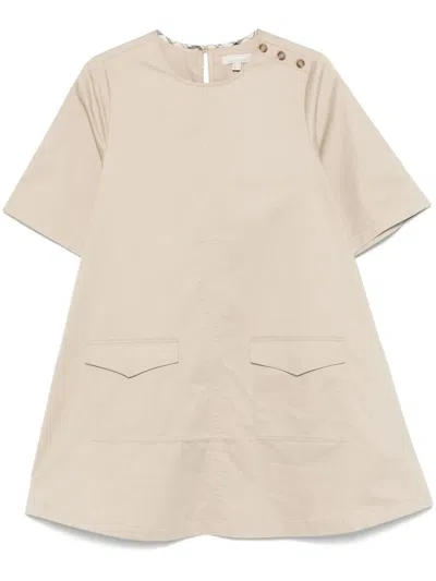 Barbour Luna Midi Dress In Neutrals