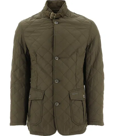 Barbour Lutz  Quilted Jacket In Green
