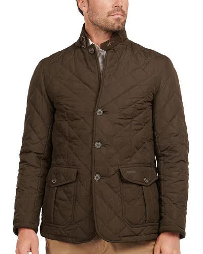 Barbour Lutz Quilted Jacket In Olive