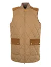 Barbour Lydia Quilted Gilet In Neutral