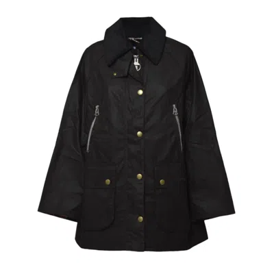 Barbour Ebberston Straight Hem Coat In Green