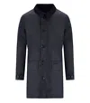 Barbour Mac Navy Blue Jacket In Blue