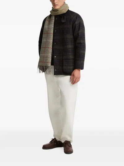 BARBOUR MACKLOW CHECK-PATTERN SCARF