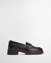 Barbour Maddie Womens Loafers In Black