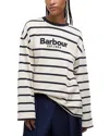 Barbour Maeve Logo Top In White