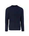 Barbour Checked-panel Crewneck Jumper In Ny91