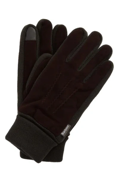 Barbour Magnus Gloves In Brown