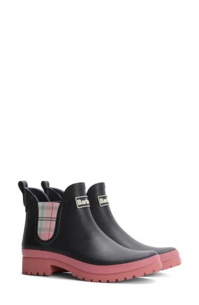 Barbour Mallow Wellington Waterproof Chelsea Boot In Black
