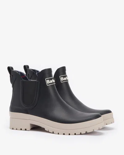 Barbour Mallow Womens Chelsea Wellies In Black