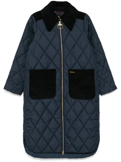 Barbour Malton Coat In Blue