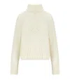 Barbour Malton Ecru Turleneck Sweater