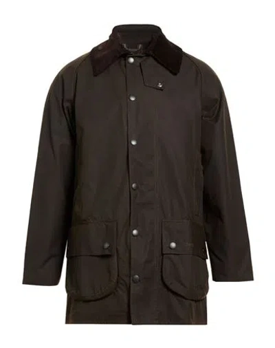 Barbour Man Coat Dark Brown Size 36 Cotton