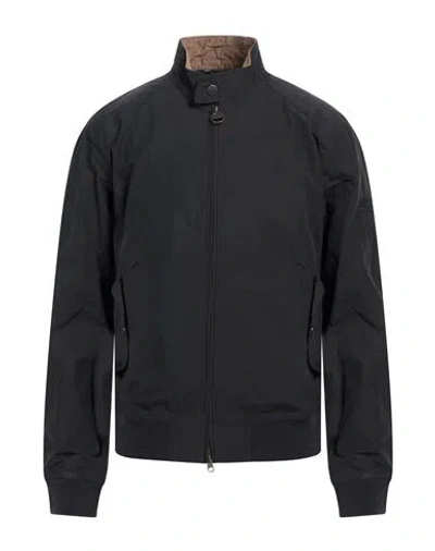 Barbour Man Jacket Black Size Xxl Polyamide, Cotton