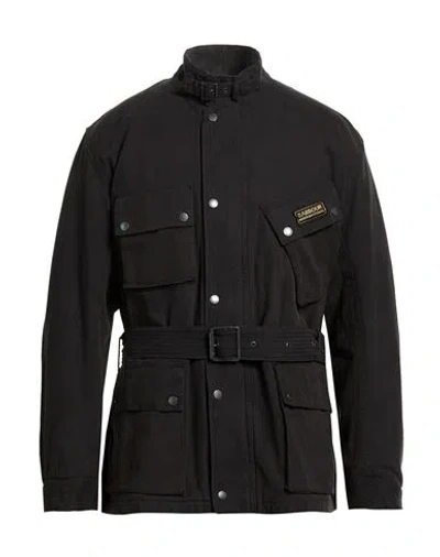 Barbour Man Jacket Black Size M Cotton
