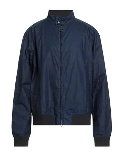 Barbour Man Jacket Blue Size S Cotton