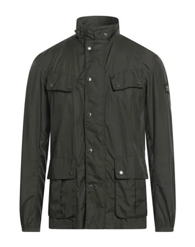 Barbour Man Jacket Dark Green Size S Polyamide