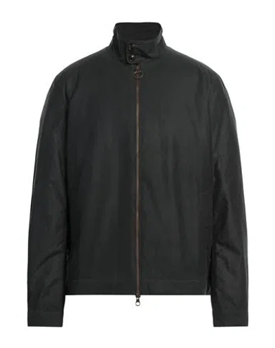 Barbour Man Jacket Dark Green Size Xl Cotton, Polyamide
