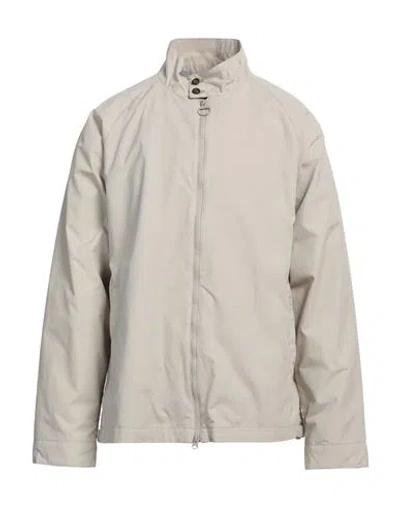 Barbour Man Jacket Light Grey Size Xxl Polyamide