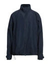 Barbour Man Jacket Midnight Blue Size Xl Polyester In Blue