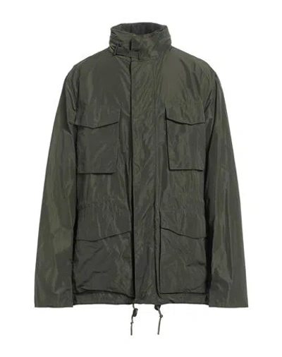 Barbour Man Jacket Military Green Size Xxl Polyester, Cotton