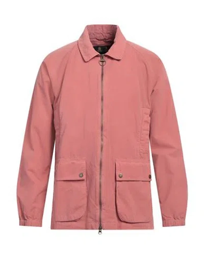 Barbour Man Jacket Pink Size Xl Cotton